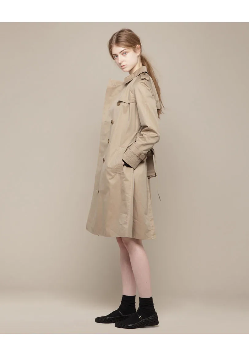 Double Breasted Trench Coat