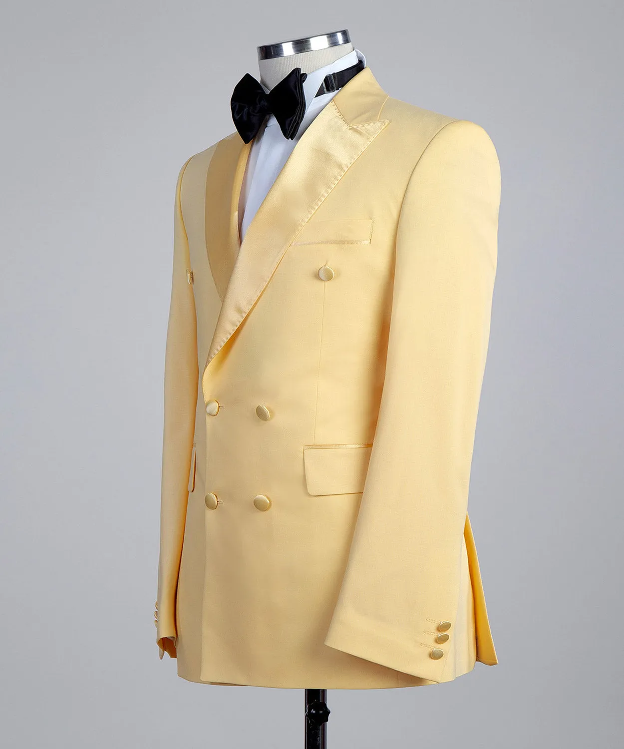 Double Breasted Yellow Tuxedo