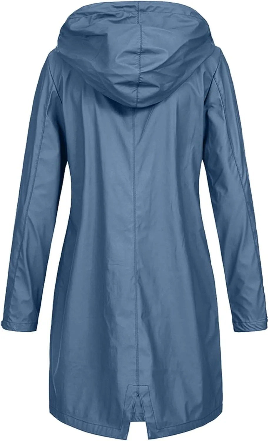 LCMTWX Windbreaker Long Rain Jacket Jacket Windproof Outdoor Coat Plus Women's Coat Fashion 2023 Long Sleeve Rain Jacket