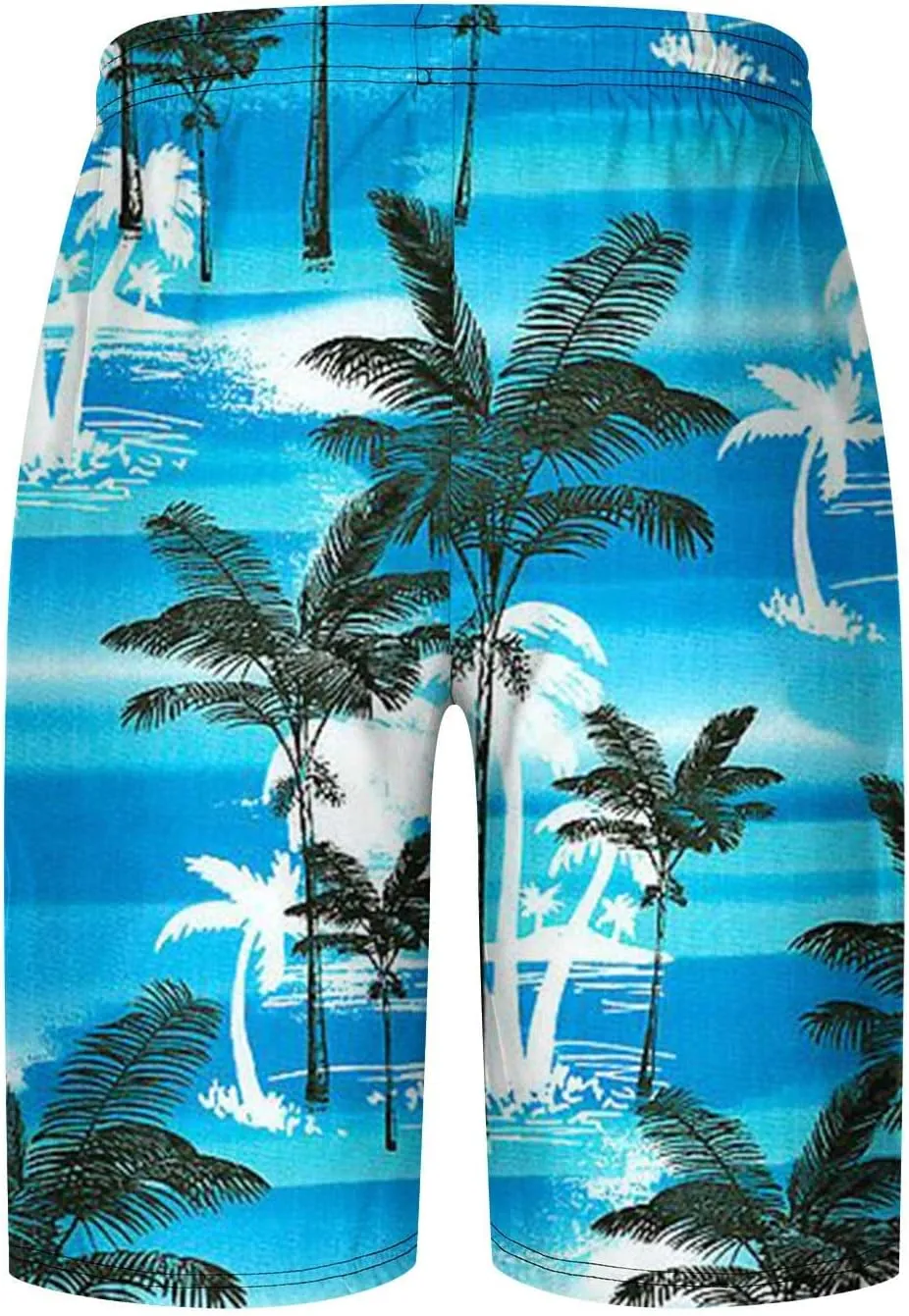 Mens Casual Beach Shorts Hawaiian Shorts Vacation Lounge Short Pants Pajama Shorts Quick Dry Workout Shorts