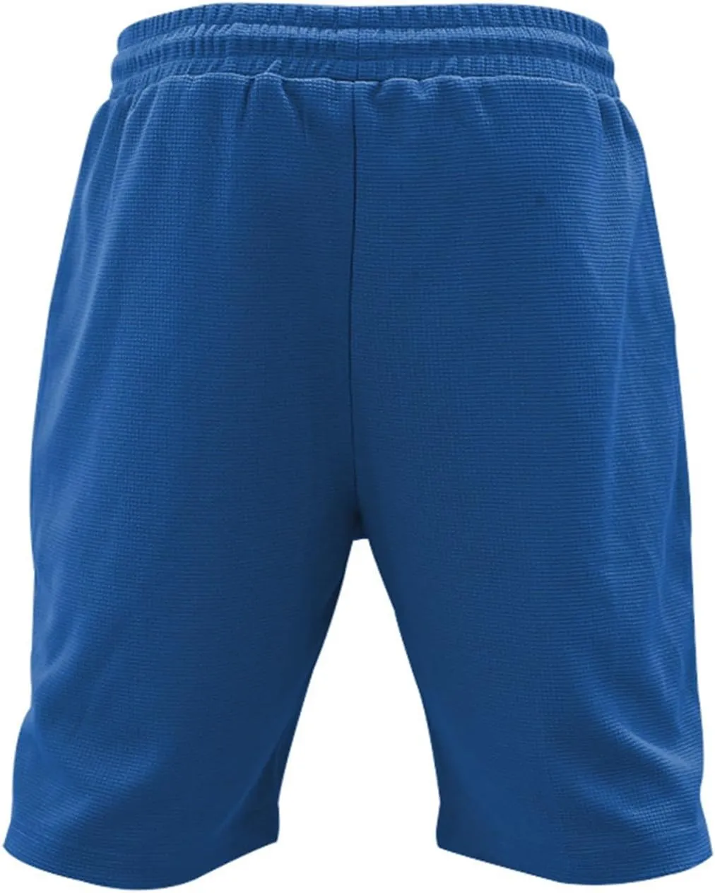 Mens Outdoor Fashion Shorts Waffle Casual Summer Wide Leg Bermuda Shorts with Pockets Elastic Waist Casual Loose Sweat Shorts