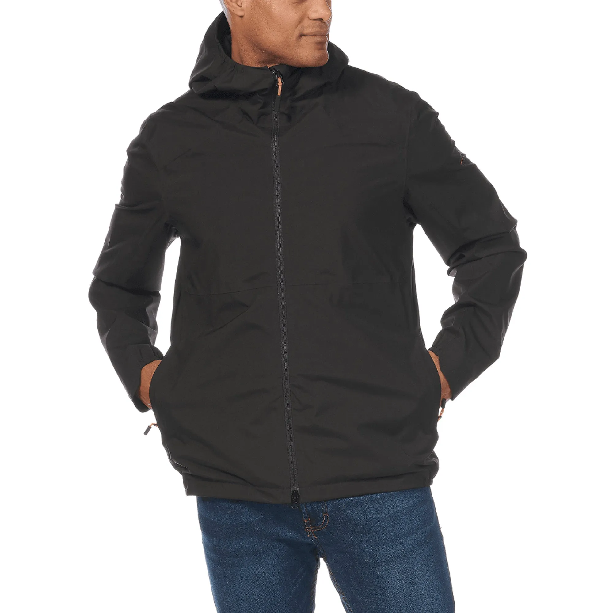 Musto Mens Land Rover Lite Rain Jacket - Black