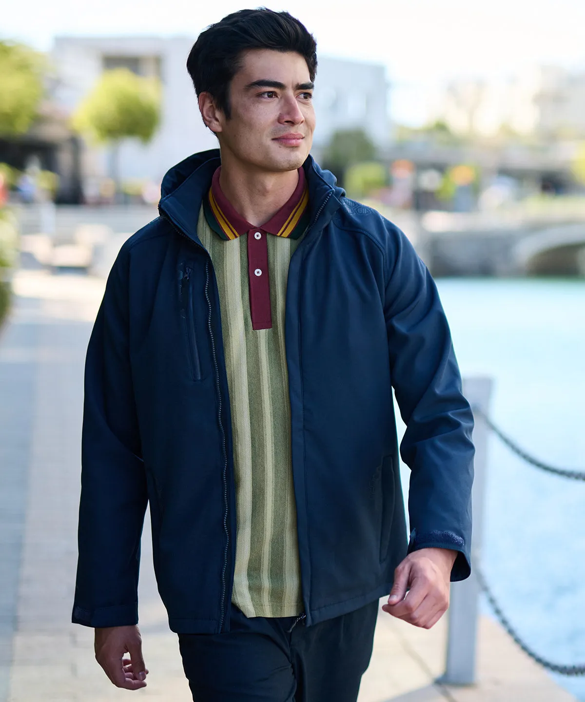 Navy - Repeller softshell
