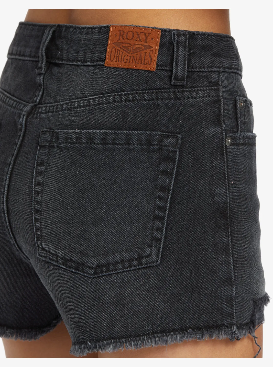 New Swell Denim Shorts - Anthracite
