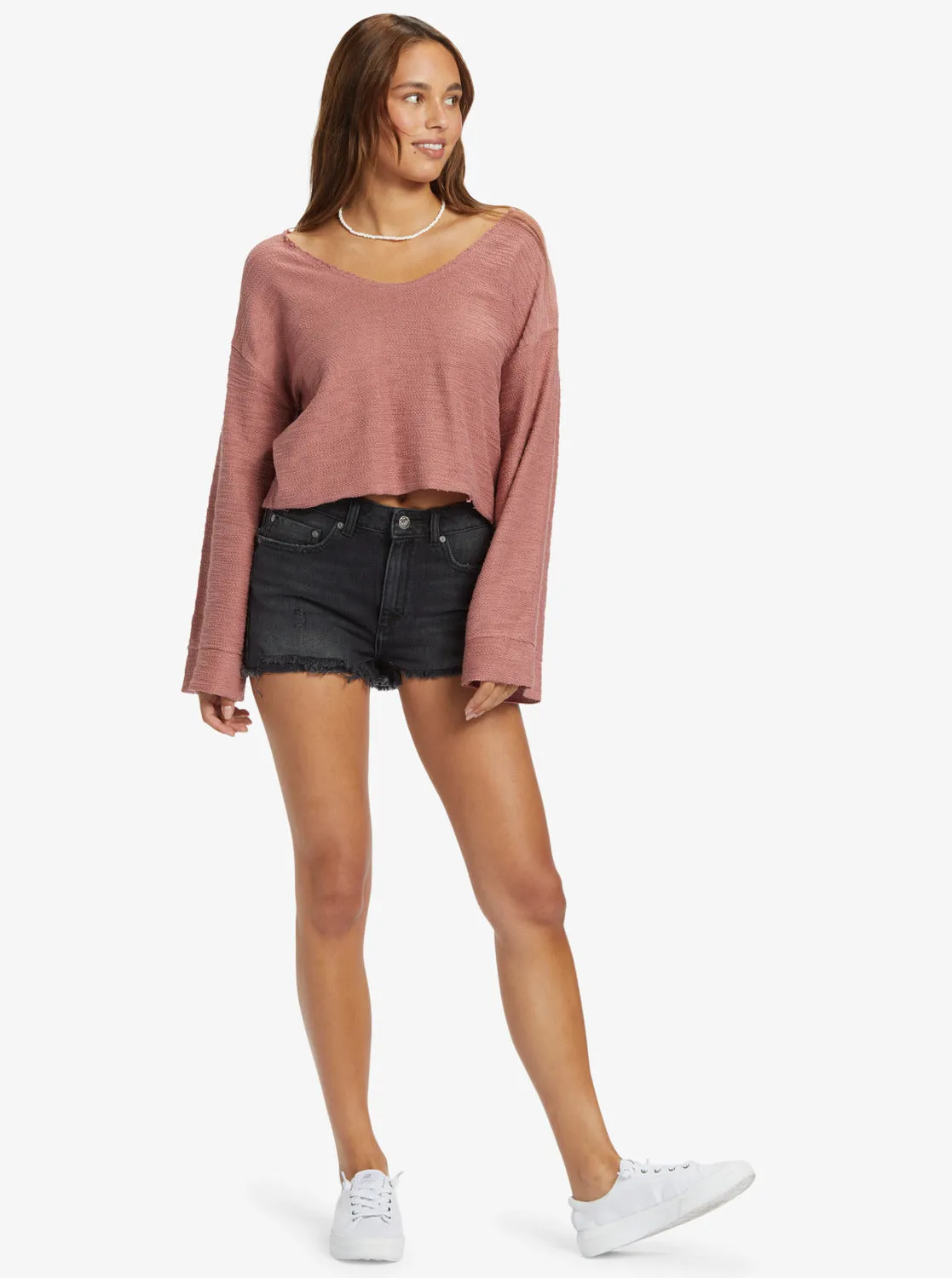 New Swell Denim Shorts - Anthracite