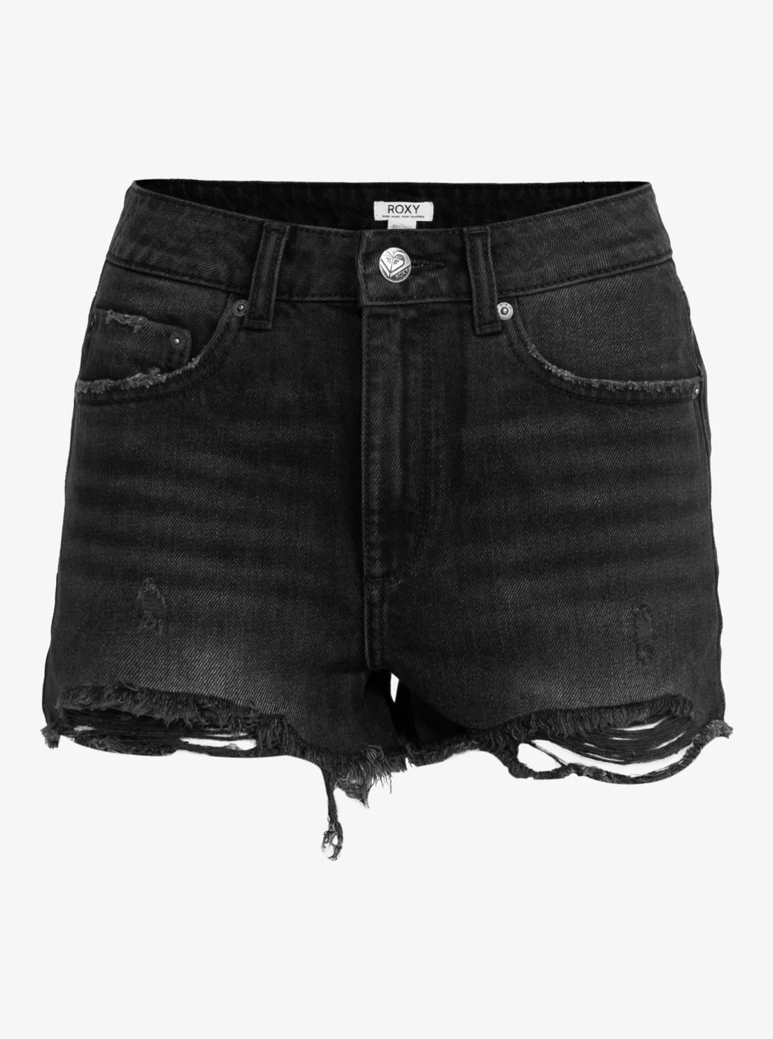 New Swell Denim Shorts - Anthracite