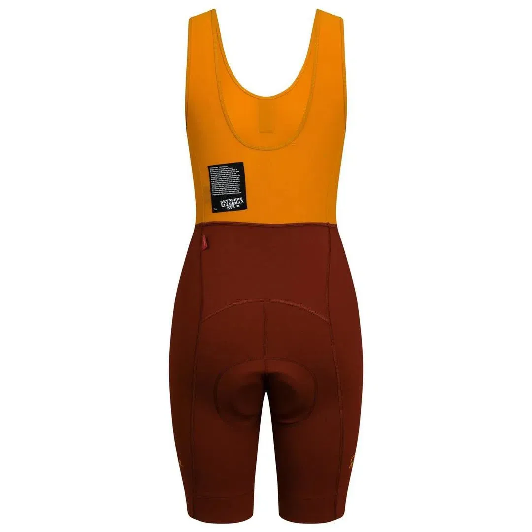 RAPHA Classic Women Bib Shorts - Brick/Mustard