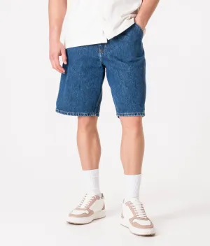 Relaxed Fit Single Knee Shorts