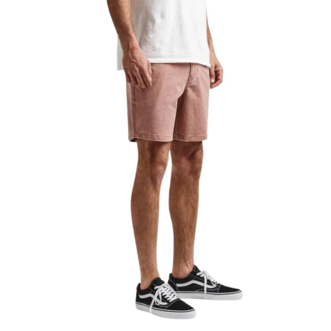 Roark Porter Wash 17" Chino Shorts - Russet