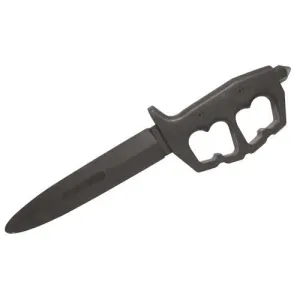 Rubber Training - Trench Knife, Double Edge
