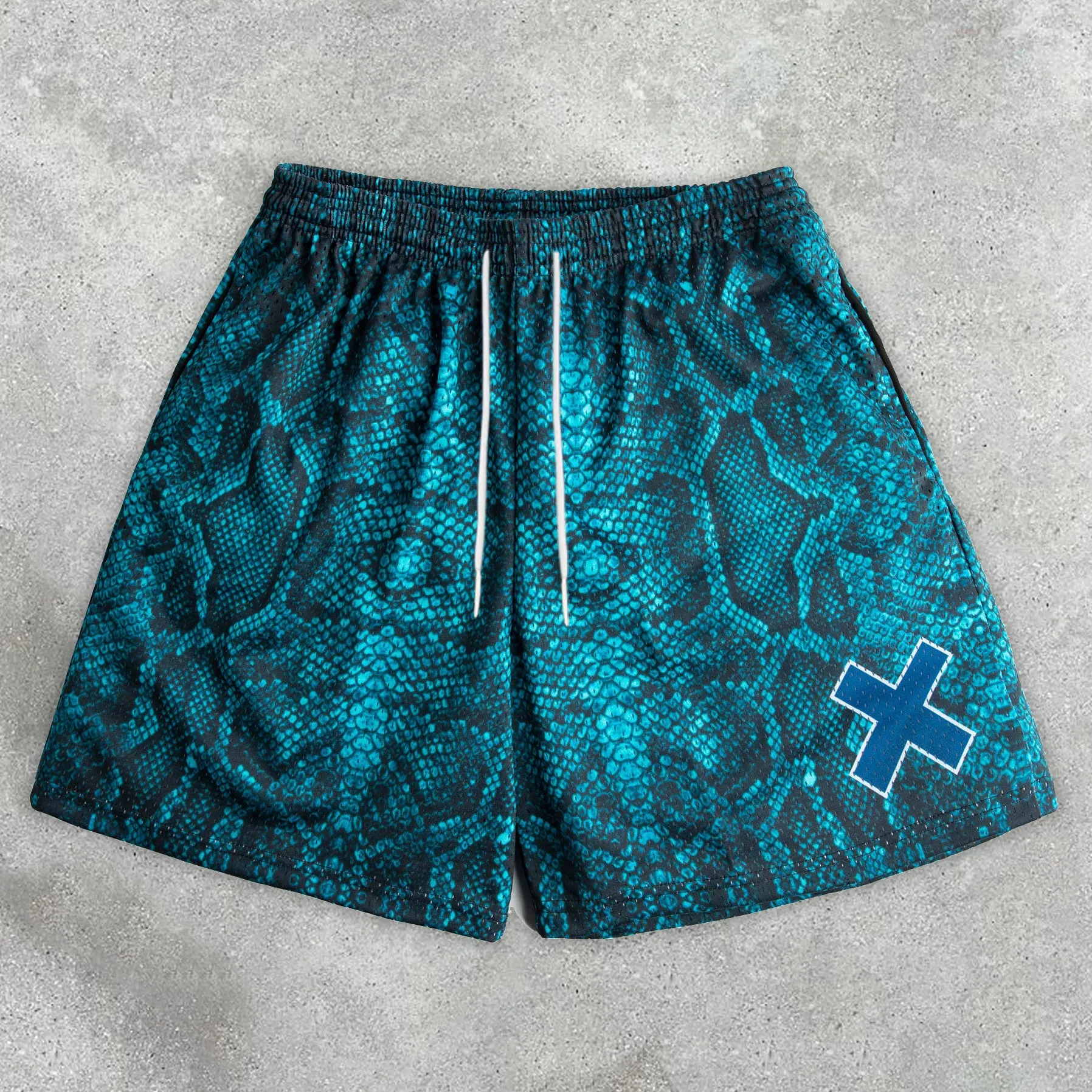 Statement Street Style Loose Breathable Mesh Shorts