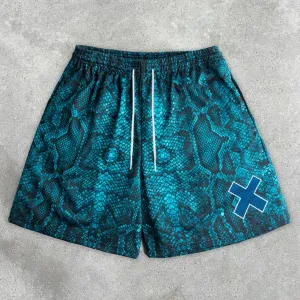 Statement Street Style Loose Breathable Mesh Shorts