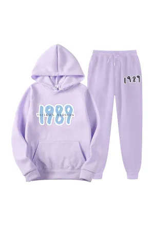 Taylor's Graphic Hoodie Long Pants Suits